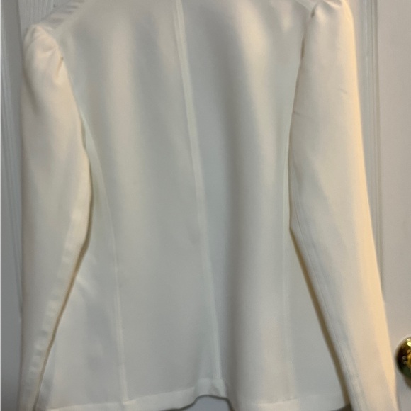 Tommy Hilfiger Cream Double-Breasted Blazer - Picture 2 of 6